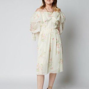 Vintage Benee by Lori Ann MFG Canada Floral Dress